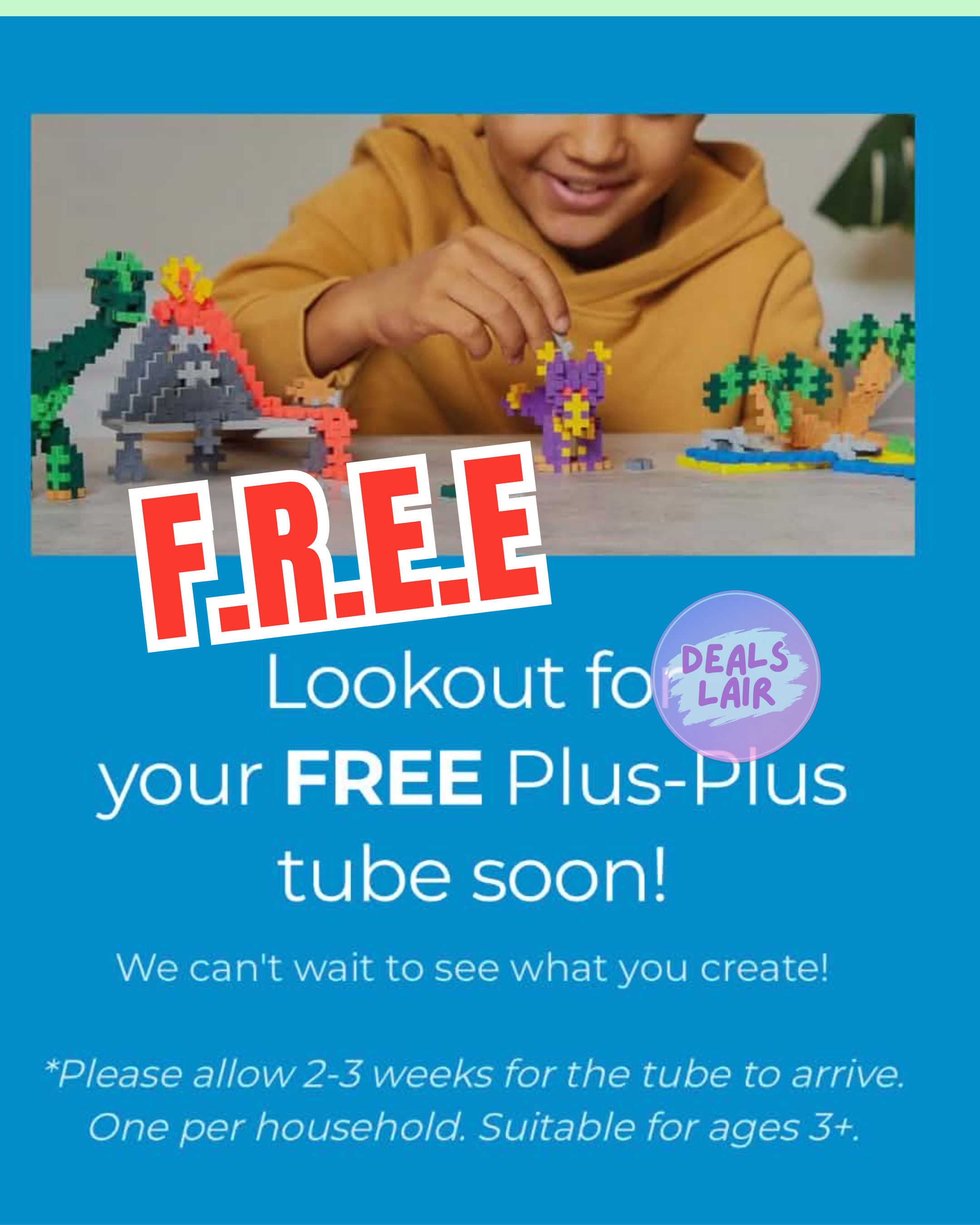 FREE Plus Plus tube