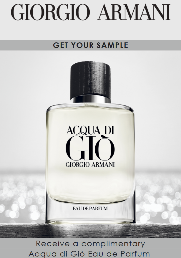 FREE sample nước hoa Armani Acqua di Giò Eau de Parfum