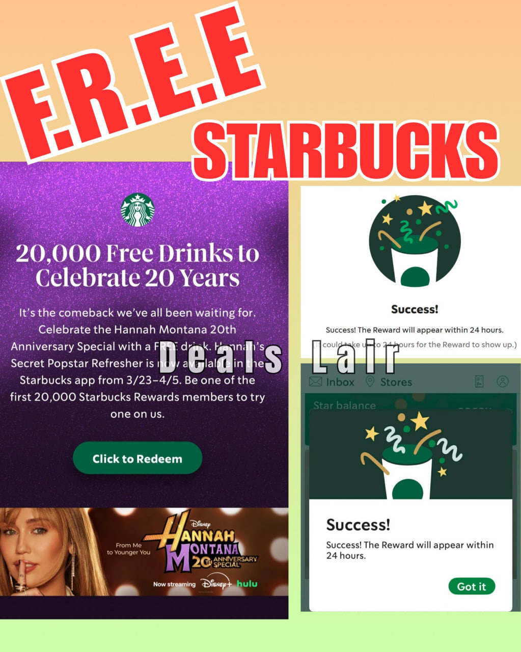 FREE Starbucks