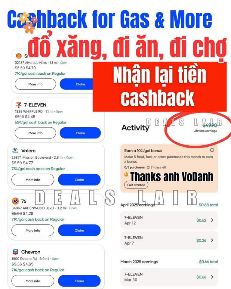 Tiết Kiệm Khi Đổ Xăng Với Upside